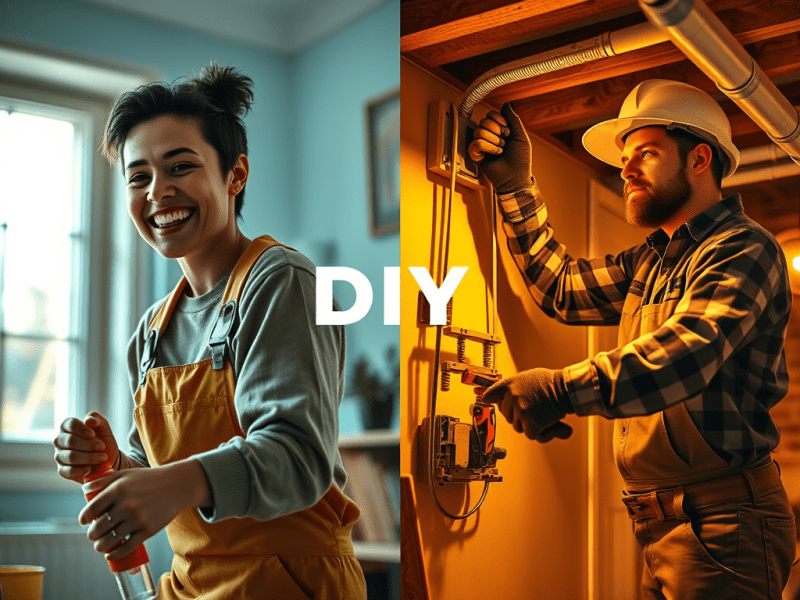 DIY vs Hiring a Pro: Which Home Projects Should You&nbsp;Choose?