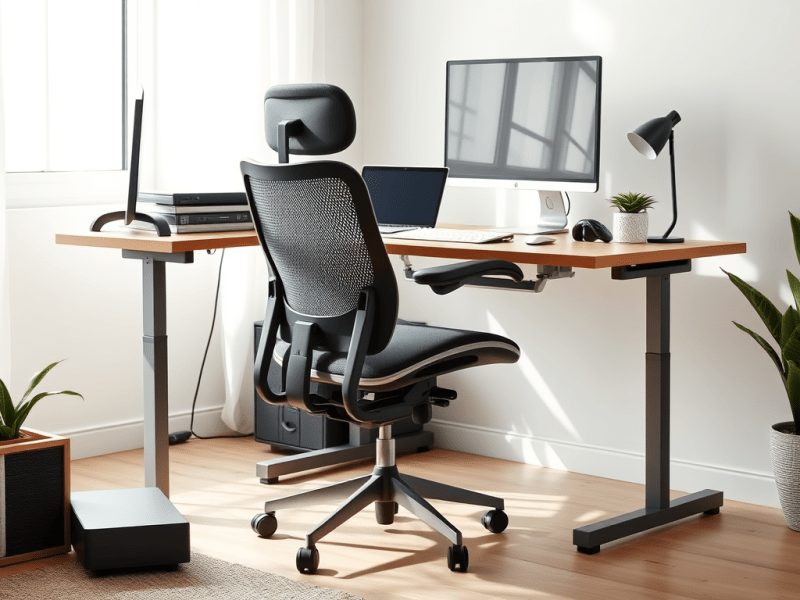 Ergonomic Home Office Setup for Maximum&nbsp;Comfort