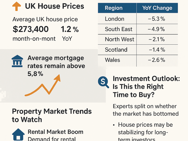 August 2025 Housing Market Update: UK Property Trends, House Prices & What to&nbsp;Expect