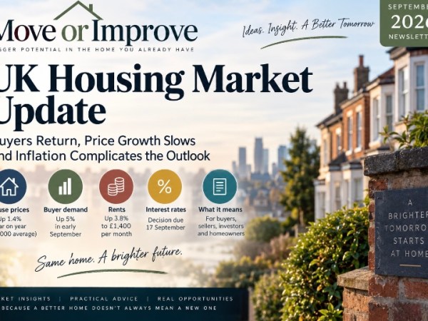 September 2026 UK Housing Market Update: Buyers Return, Price Growth Slows and Inflation Complicates the&nbsp;Outlook